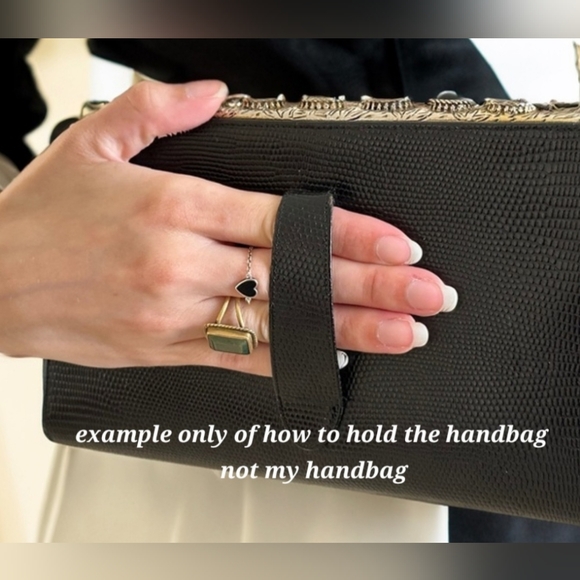 Vintage Berger Bags Evening Clutch Style No. 66, Mid 20th Century - Picture 10 of 16